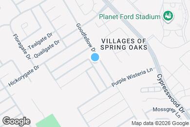 Map image of the property - 23702 Buttress Root Dr