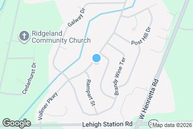 Map image of the property - 244 Vollmer Pkwy