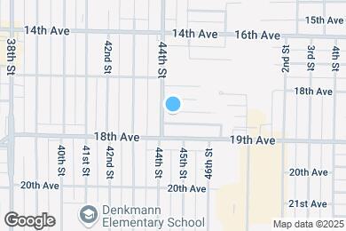 Map image of the property - 4408 17th Ave