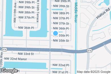 Map image of the property - 11450 NW 35th Pl