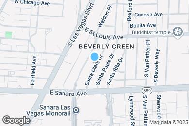 Map image of the property - 2210 Santa Clara Dr