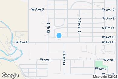 Map image of the property - 523 W Ave G