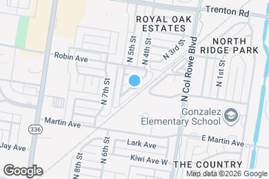 Map image of the property - 6732 N 4th St