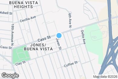 Map image of the property - 2016 Owen St