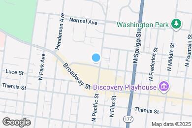 Map image of the property - 301 N Pacific St