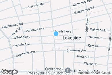 Map image of the property - 2629 Dellrose Ave