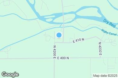 Map image of the property - 411 N 4200 E