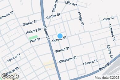 Map image of the property - 522 Clark St