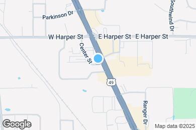 Map image of the property - 845 Combs St