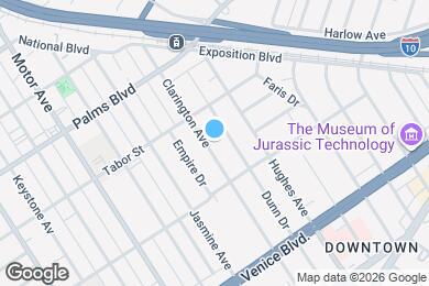 Map image of the property - 3636 Clarington Ave