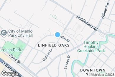 Map image of the property - 260 Linfield Dr