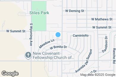 Map image of the property - 1307 Meadow Ln
