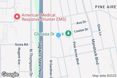 Map image of the property - 1608 Baldwin Blvd