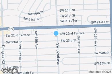 Map image of the property - 2280 SW 32nd Ave