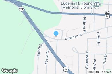 Map image of the property - Chamberlain Oaks Apartments