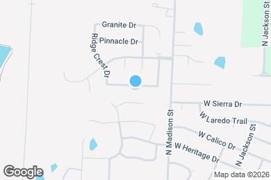 Map image of the property - 423 Spring Branch Dr