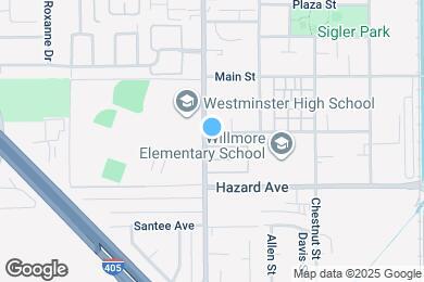 Map image of the property - Villa Pacific Townhomes