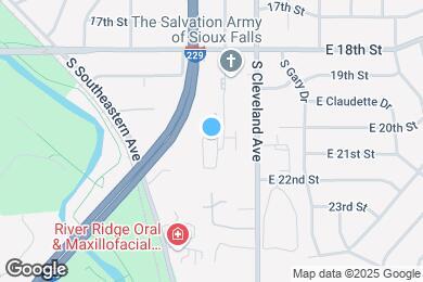 Map image of the property - Falls Terrace Apartments