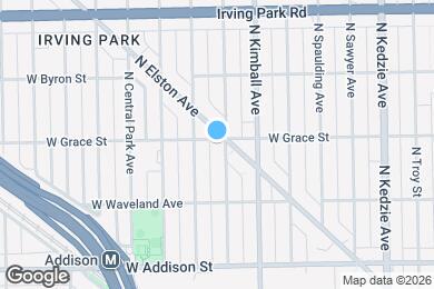 Map image of the property - 3754 N Bernard St