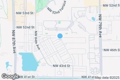 Map image of the property - 8231 NW 48th St