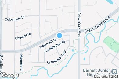 Map image of the property - 5619 Indian Hill Dr