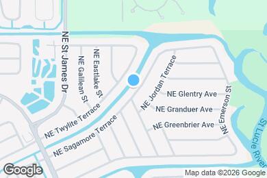 Map image of the property - 213 NE Sagamore Terrace