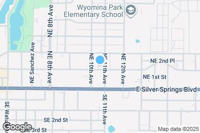 Map image of the property - 1023 NE 2nd St