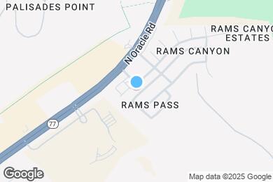 Map image of the property - 2227 E Stone Stable Dr
