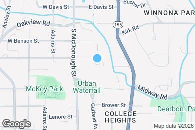 Map image of the property - 135 E Hill St