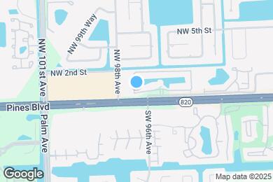 Map image of the property - 165 NW 96th Ter