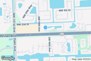 Map image of the property - 165 NW 96th Terrace