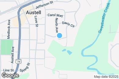 Map image of the property - 2625 Sherwood Dr