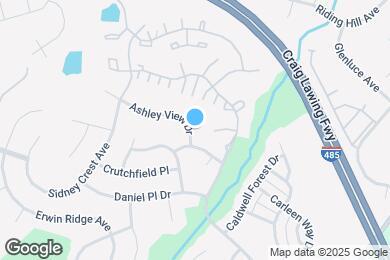 Map image of the property - 3519 Ashley View Dr