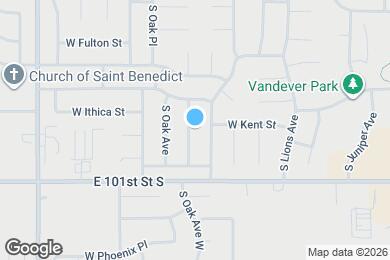 Map image of the property - 3007 S Narcissus Pl