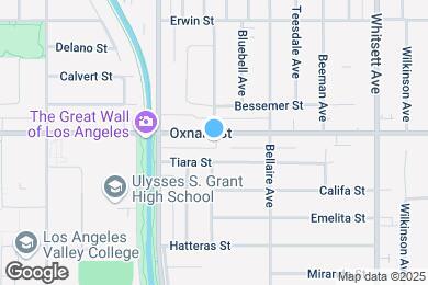 Map image of the property - 12800 Oxnard St