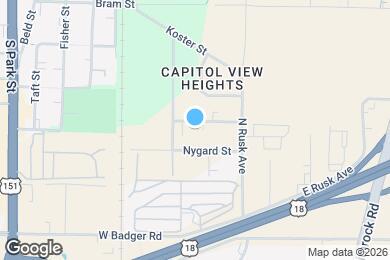 Map image of the property - 205 Sunny Meade Ln