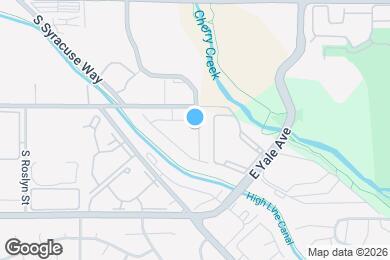 Map image of the property - 8094 E Harvard Cir