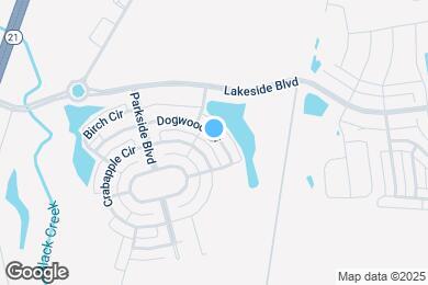 Map image of the property - 215 Dogwood Cir