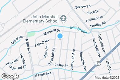 Map image of the property - 172 Highland Ave