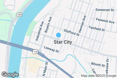 Map image of the property - 3472 University Ave
