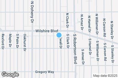 Map image of the property - 129 S Swall Dr
