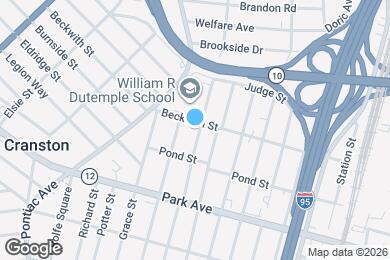 Map image of the property - 61 Orchard St