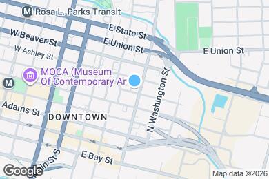 Map image of the property - 343 E Church St