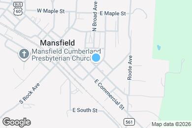 Map image of the property - 412 E Jordan St
