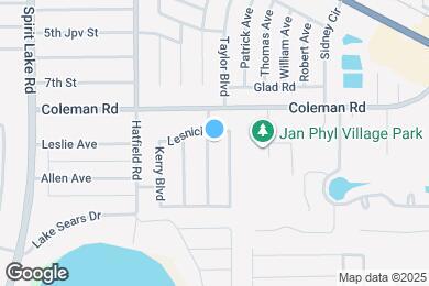 Map image of the property - 834 Cinnamon Dr