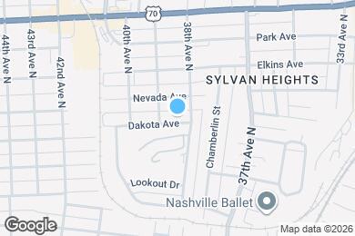 Map image of the property - 3806 Dakota Ave