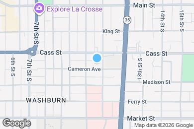 Map image of the property - 1023 Cameron Ave