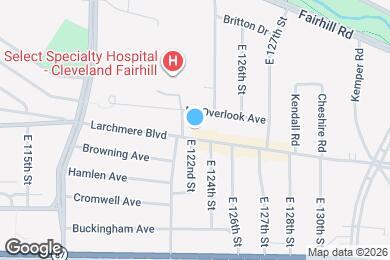 Map image of the property - 121 Larchmere Apartments