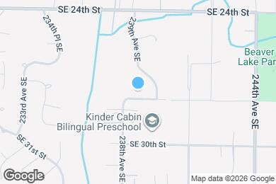 Map image of the property - 23824 SE 28th St