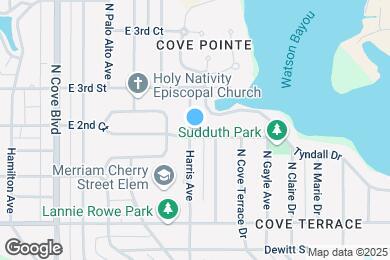 Map image of the property - 1201 E 2nd Ct